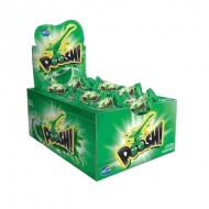 PASTILHAS ELASTICAS POOSH C/RECHEIO MENTA 40*5GRS