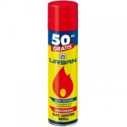 URBAN RECARGA GAS ISQUEIRO 300ML