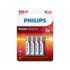 PHILIPS PILHA AAA LR3 ALKALINA POWER P-4