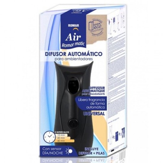 DIFUSOR AUTOMÁTICO UNIVERSAL PARA AMBIENTADORES