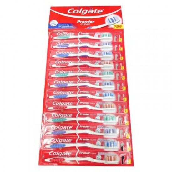 COLGATE CONJ.12 ESCOVAS DE DENTES PREMIER CLASSIC