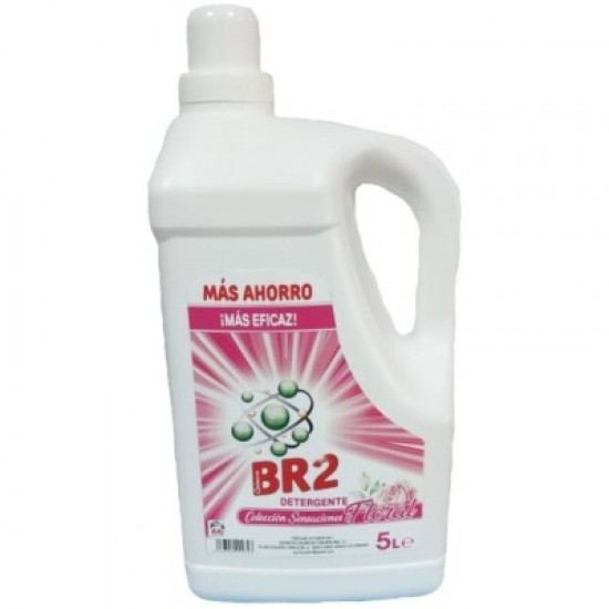 DETERGENTE LIQUIDO P/ROUPA BR2 SENSACIONES FLORAL CONJ.3*5LT