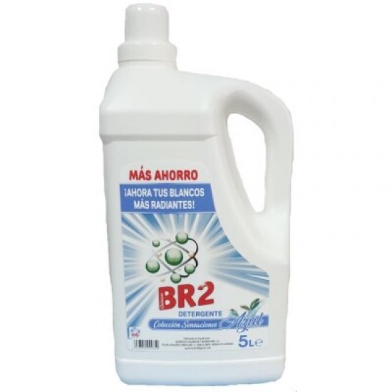 DETERGENTE LIQUIDO P/ROUPA BR2 SENSACIONES AZUL CONJ.3*5LT