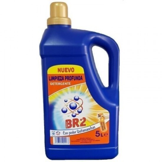 DETERGENTE LIQUIDO P/ROUPA BR2 PODER TIRA NODOAS CONJ.3*5LT