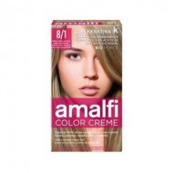 AMALFI TINTA CABELO LOURO CLARO ACINZENTADO 8/1 50ML