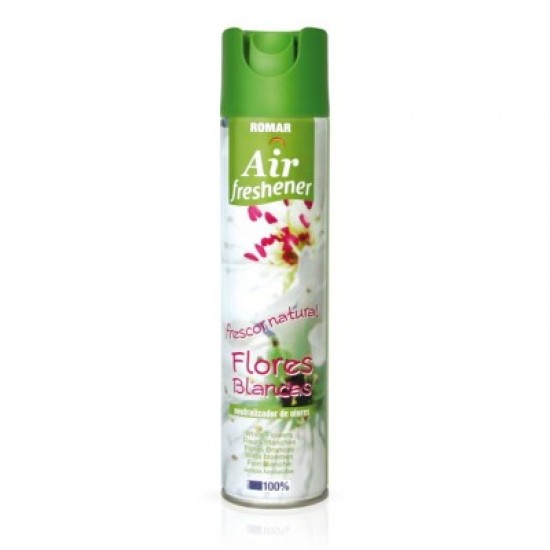 AMBIENTADOR SPRAY FLORES BRANCAS 300ML (405CC)