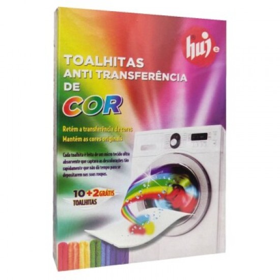 HUJE TOALHITAS ANTI TRANSFERENCIA 10+2UNID