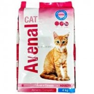 AVENALCAT RAÇAO P/GATOS ADULTOS AVES E CEREAIS 4KG