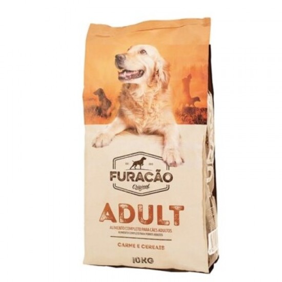 FURACÃO ALIMENTO P/CAES ADULTOS 10KG