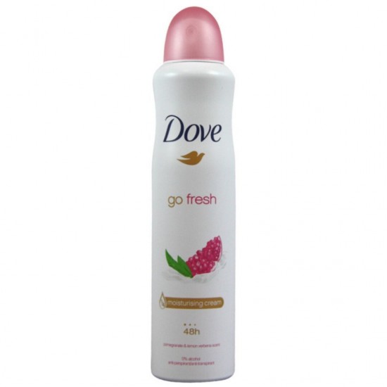 DOVE DESOD.SPRAY GO FRESH POMEGRANATE &LEMON VERBENA 250ML-SM-41.6111