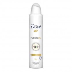 DOVE DESODORIZANTE SPRAY INVISIBLE 250ML