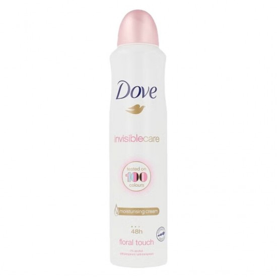 DOVE DESODORIZANTE SPRAY INVISIBLE CARE FLORAL TOUCH 250ML-SM-41.6479