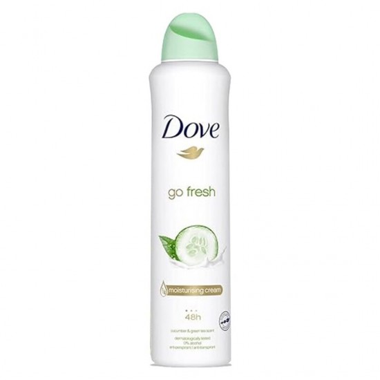 DOVE DESODORIZANTE SPRAY GO FRESH CUCUMBER&GREEN TEA 250ML-SM-41.6618