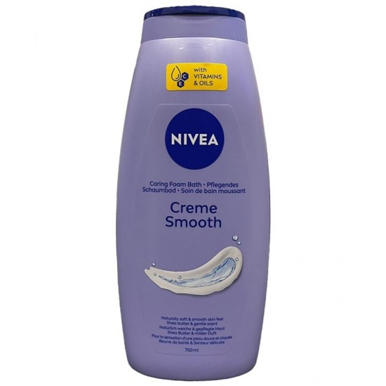 NIVEA GEL DE BANHO CREME SMOOTH 750ML-SM-41.2514