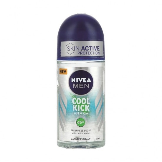 DESODORIZANTE ROLL ON MEN COOL KICK FRESH NIVEA 50ML-SM-41.7198