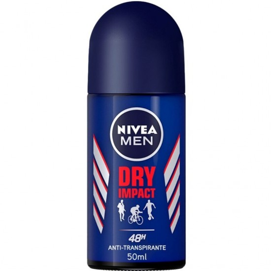 DESODORIZANTE ROLL ON MEN DRY IMPACT NIVEA 50ML-SM-41.7201