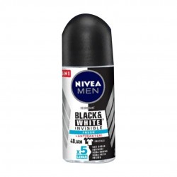 DESODORIZANTE ROLL ON MEN B&W INVISIBLE FRESH NIVEA 50ML